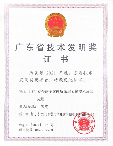 技术发明二等奖